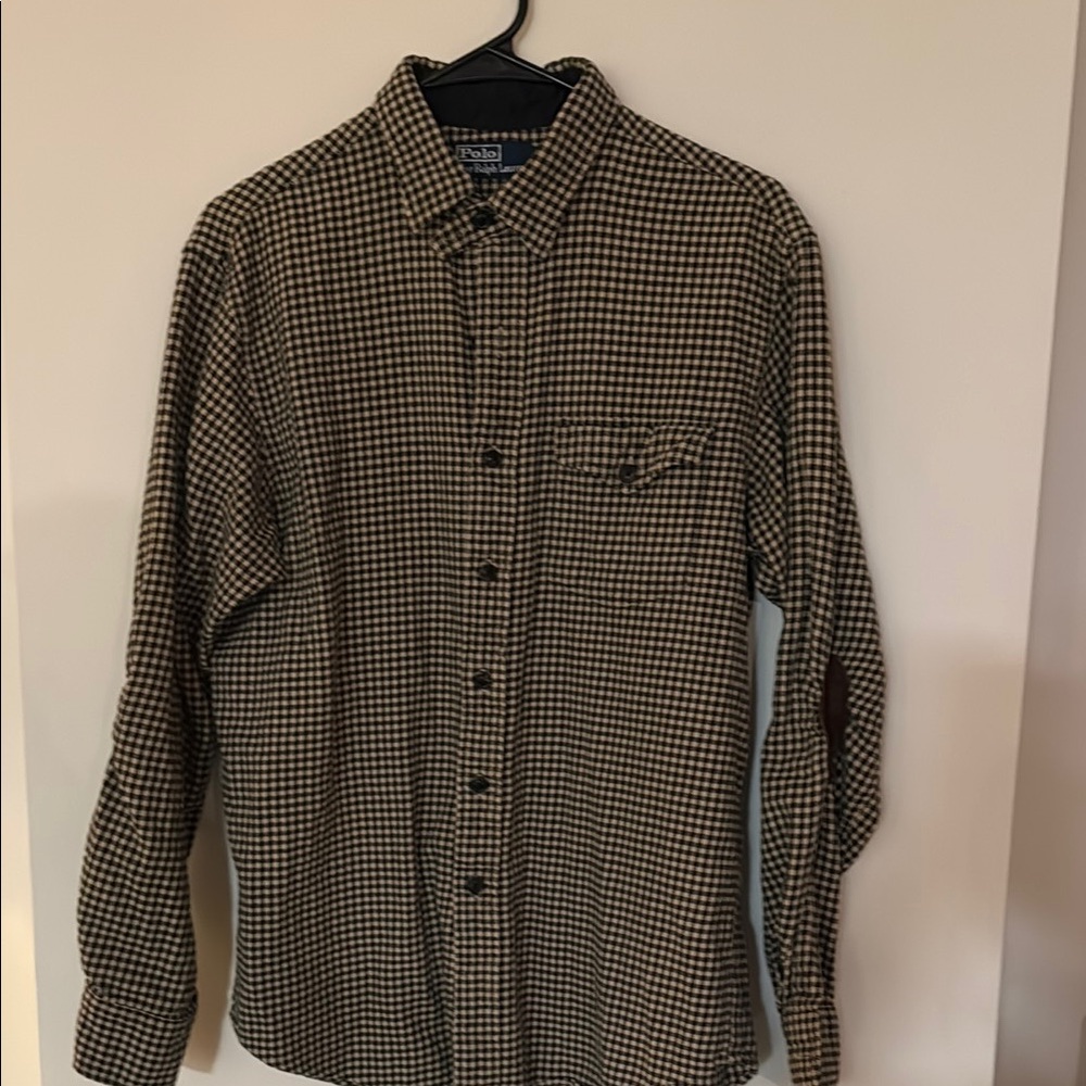 Polo by Ralph Lauren Black and White Checkered Shirt